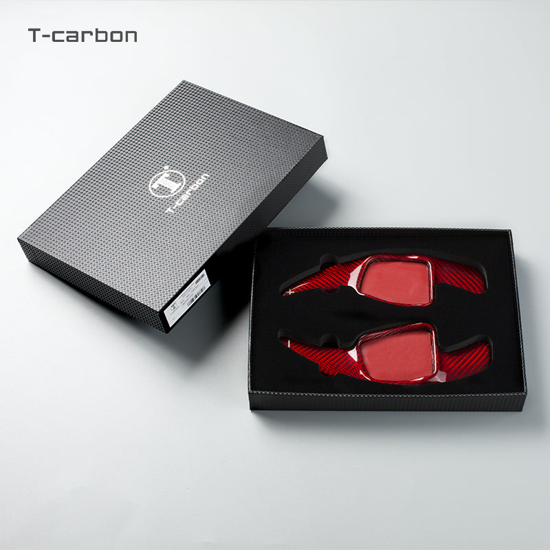 T-Carbon for Audi Carbon Fiber Paddle Shifters (Model D: 2016 onwards) - T-Carbon Official Store