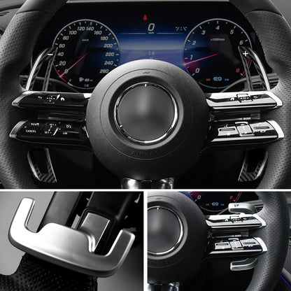T-Carbon for Mercedes Benz AMG Carbon Fiber Paddle Shifters Replacement (Model B: 2022 onwards)
