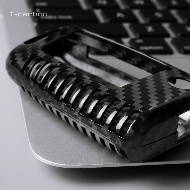 T-Carbon for Volkswagen Carbon Fiber Key Fob Case (Model G)
