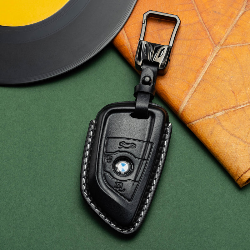Exclusive Leather Key Fob Cover for BMW (Model B)