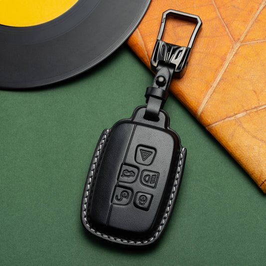 Exclusive Leather Key Fob Cover for Land Rover Range Rover (Model A)