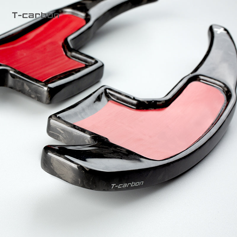 T-Carbon for Ford Mustang Carbon Fiber Paddle Shifters (Model B: 2015-2017) - T-Carbon Official Store