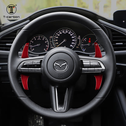 T-Carbon for Mazda Carbon Fiber Paddle Shifters (Model B: 2019-2021) - T-Carbon Official Store