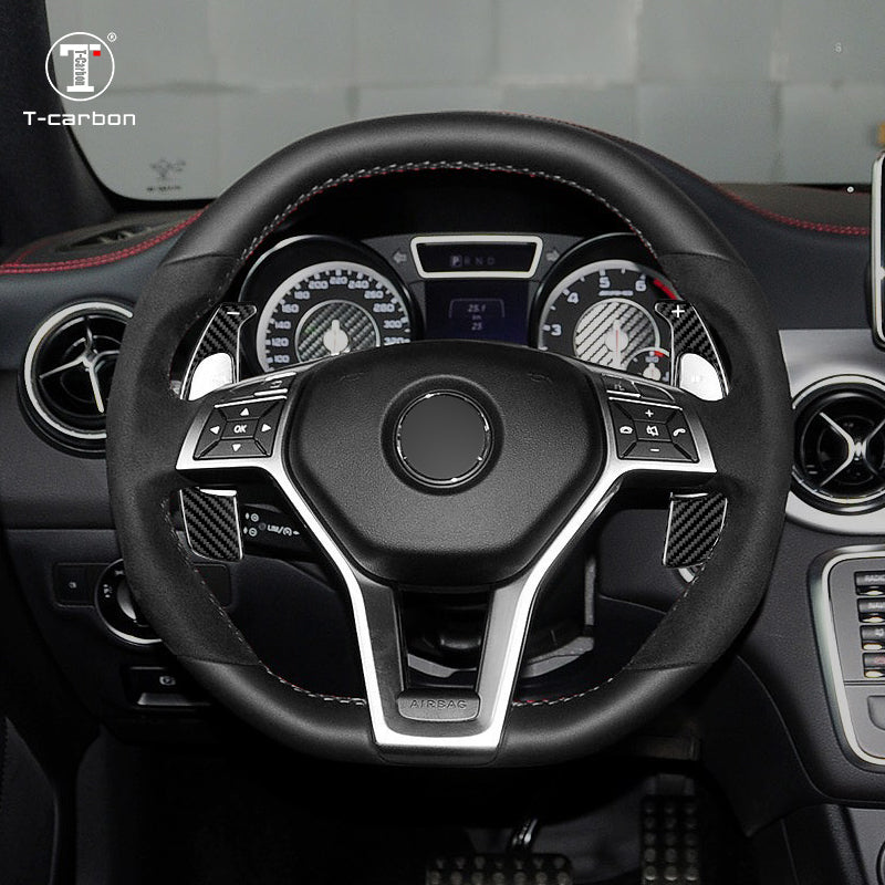 T-Carbon for Mercedes Benz AMG Carbon Fiber Paddle Shifters (Model A: Prior 2015) - T-Carbon Official Store