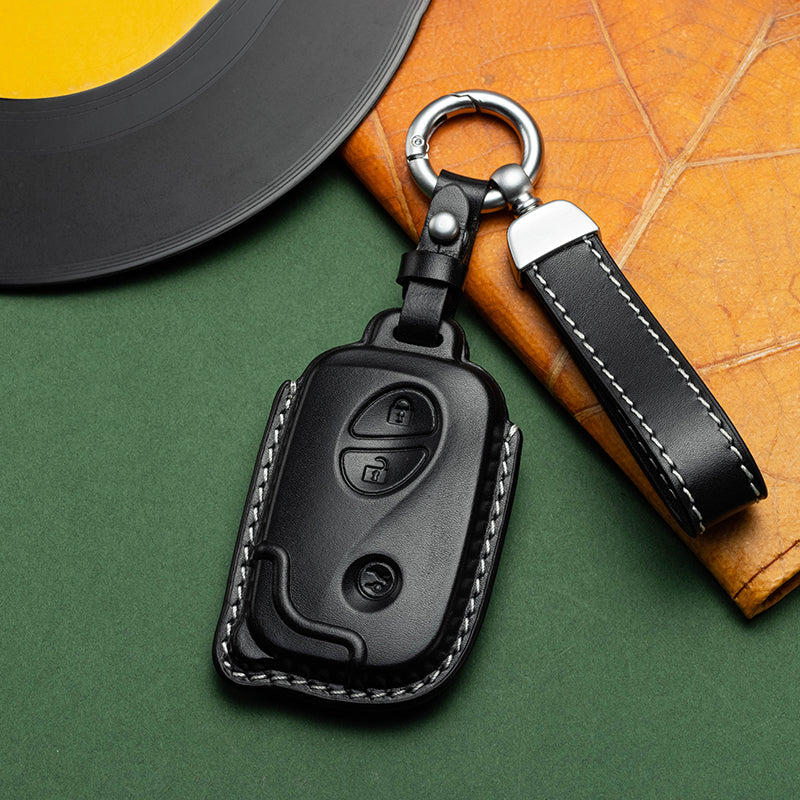 Exclusive Leather Key Fob Cover for Lexus (Model A)