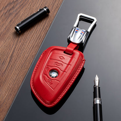 Leather Key Fob Cover for BMW (Model B) - T-Carbon Official Store
