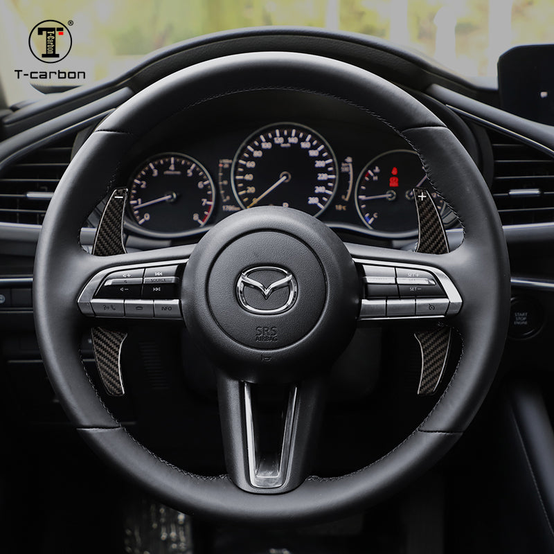 T-Carbon for Mazda Carbon Fiber Paddle Shifters (Model B: 2019-2021) - T-Carbon Official Store