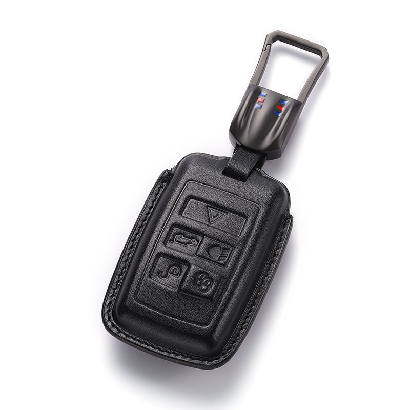 Leather Key Fob Cover for Land Rover Range Rover (Model B) - T-Carbon Official Store