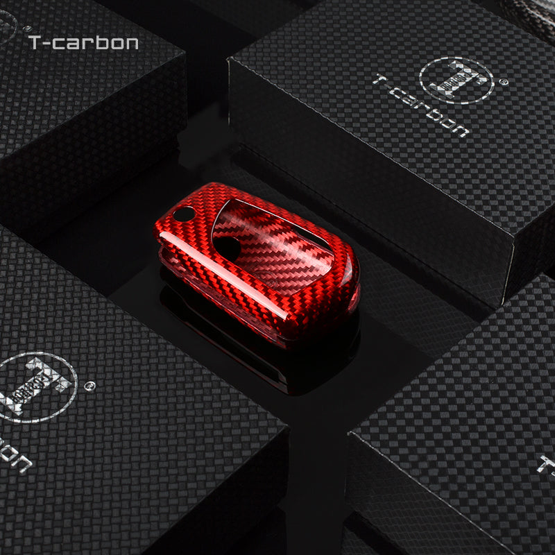 T-Carbon for Toyota Carbon Fiber Key Fob Case (Model G)