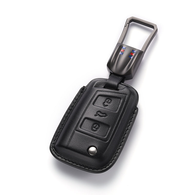 Volkswagen Leather Key Fob Cover (Model C)