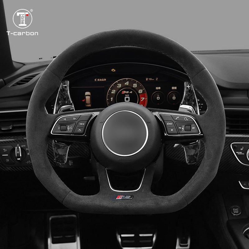 T-Carbon for Audi Carbon Fiber Paddle Shifters (Model E: 2018 onwards) - T-Carbon Official Store