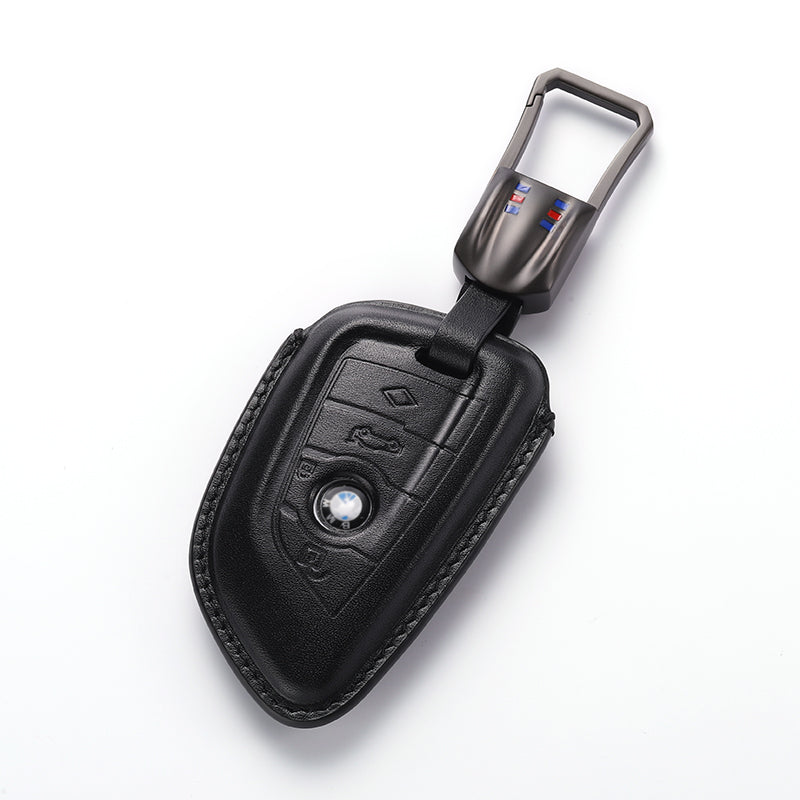 Leather Key Fob Cover for BMW (Model B) - T-Carbon Official Store