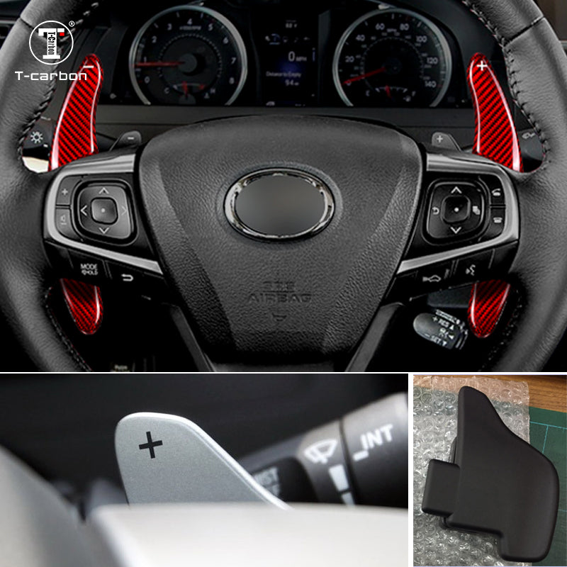 T-Carbon for Toyota Carbon Fiber Paddle Shifters (Model A: 2010-2018) - T-Carbon Official Store