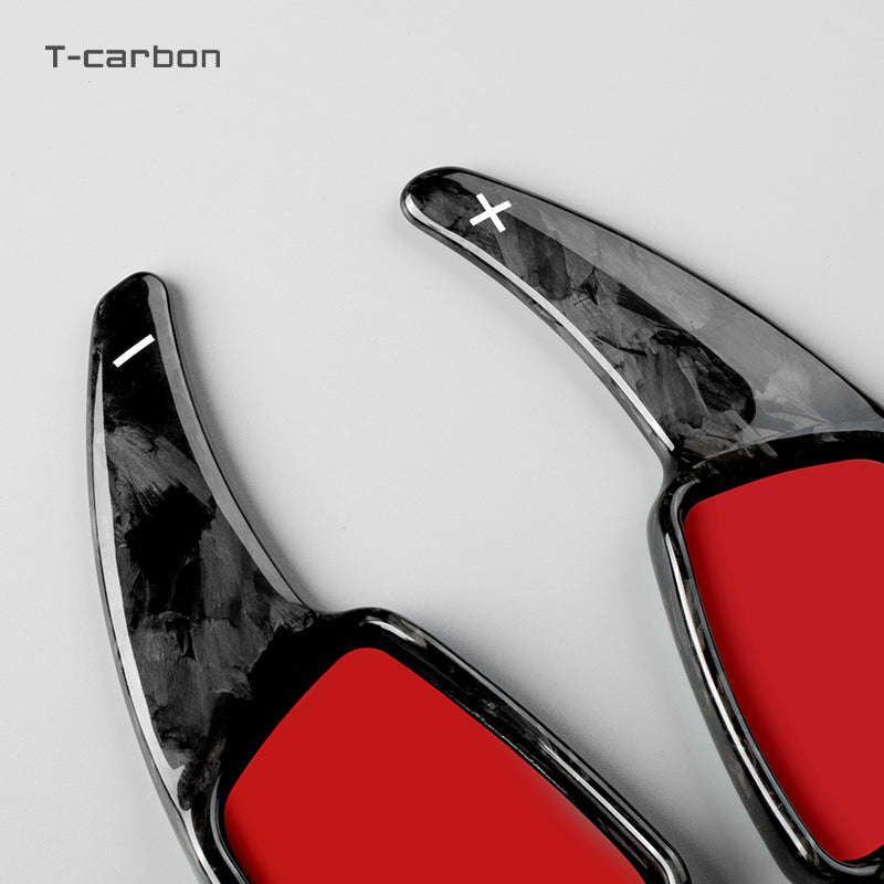 T-Carbon for Audi Carbon Fiber Paddle Shifters (Model D: 2016 onwards) - T-Carbon Official Store