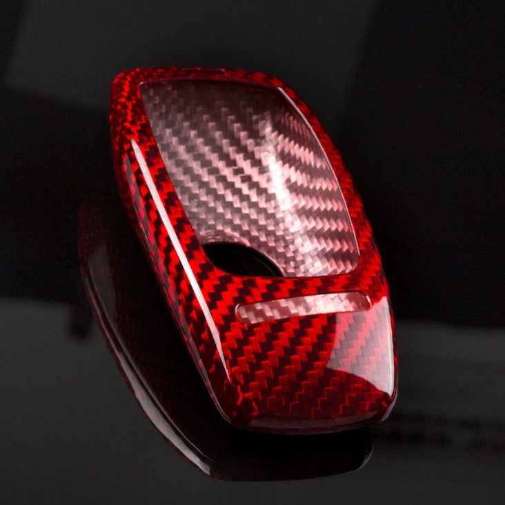 T-Carbon for Mercedes Benz AMG Carbon Fiber Key Fob Case (Model C) - T-Carbon Official Store
