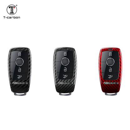 T-Carbon for Mercedes Benz AMG Carbon Fiber Key Fob Case (Model C) - T-Carbon Official Store
