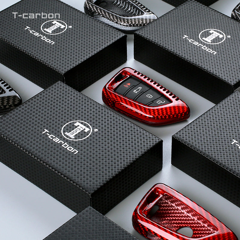 T-Carbon for Toyota Carbon Fiber Key Fob Case (Model E)