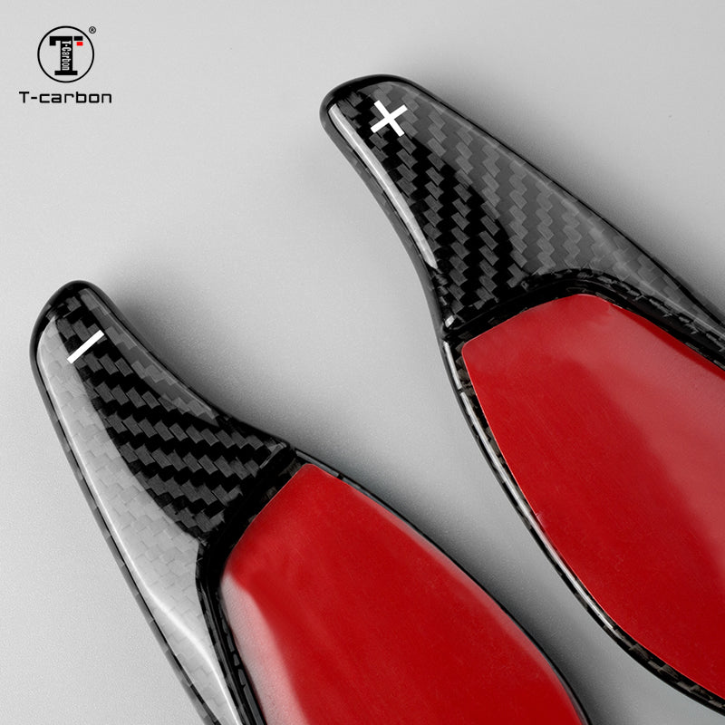 T-Carbon for Audi Carbon Fiber Paddle Shifters (Model E: 2018 onwards) - T-Carbon Official Store