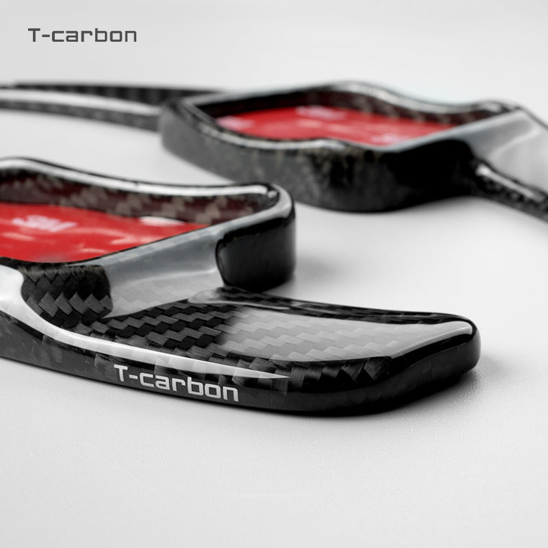 T-Carbon for Audi Carbon Fiber Paddle Shifters (Model D: 2016 onwards) - T-Carbon Official Store