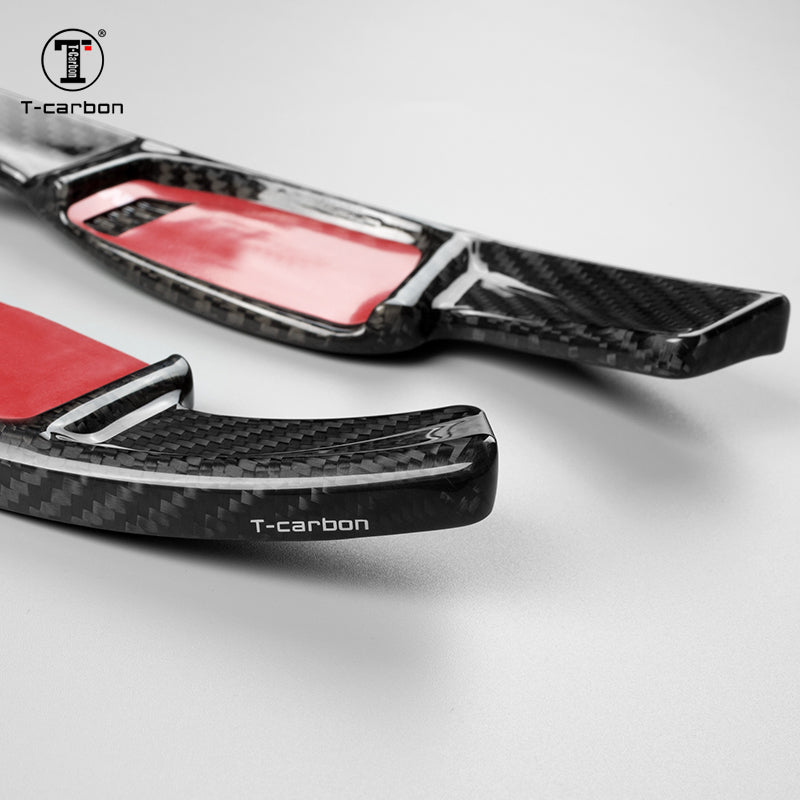 T-Carbon for Audi Carbon Fiber Paddle Shifters (Model G: 2021) - T-Carbon Official Store