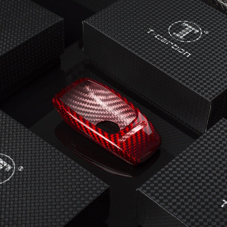 T-Carbon for Mercedes Benz AMG Carbon Fiber Key Fob Case (Model C) - T-Carbon Official Store
