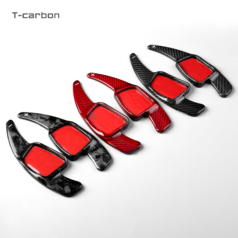 T-Carbon for Audi Carbon Fiber Paddle Shifters (Model D: 2016 onwards) - T-Carbon Official Store