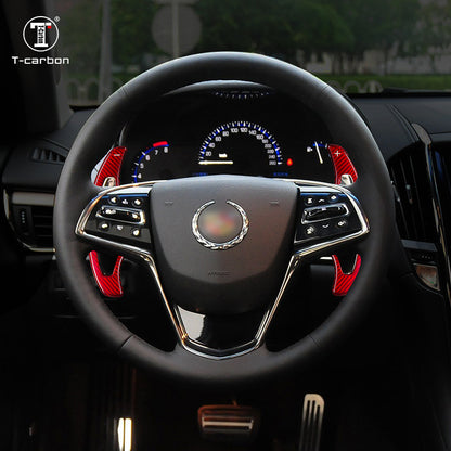 T-Carbon for Cadillac Carbon Fiber Paddle Shifters (Model A: 2014-2018) - T-Carbon Official Store
