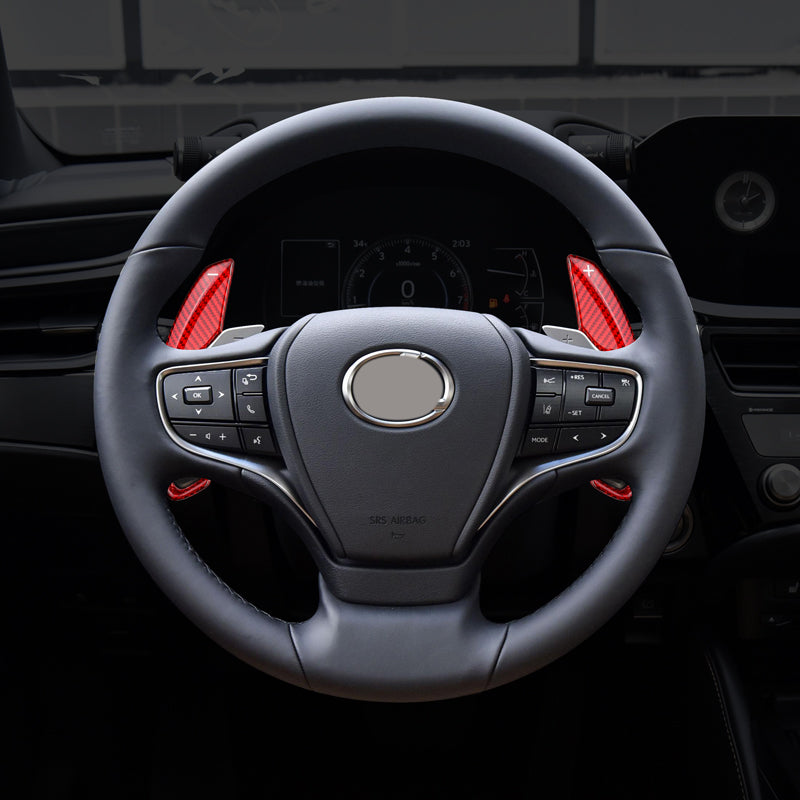 T-Carbon for Lexus Carbon Fiber Paddle Shifters (Model C: 2022 onwards)