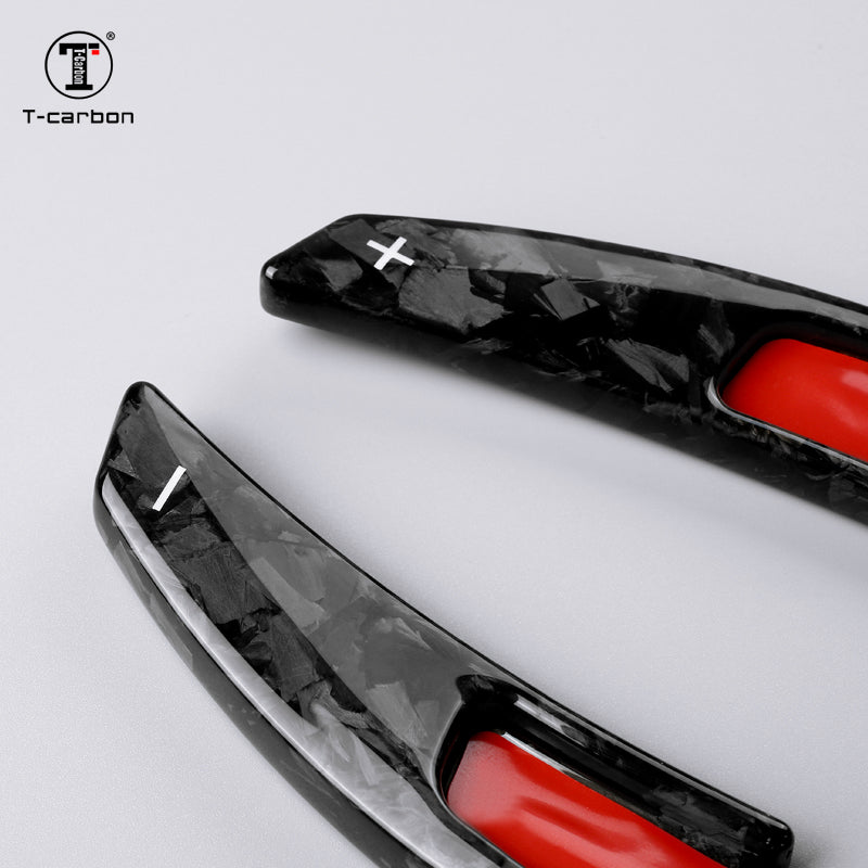 T-Carbon for Porsche Carbon Fiber Paddle Shifters (Model D: 2021 onwards)