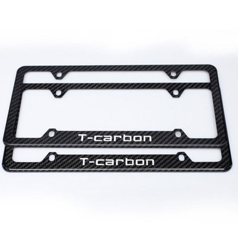 T-Carbon Accessories Carbon Fiber License Plate Holder (USA)