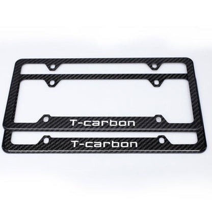 T-Carbon Accessories Carbon Fiber License Plate Holder (USA)