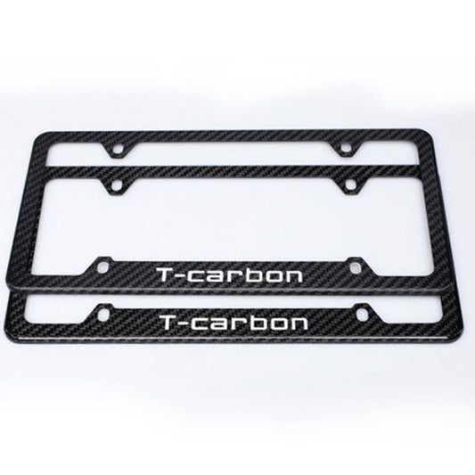 T-Carbon Accessories Carbon Fiber License Plate Holder (USA)