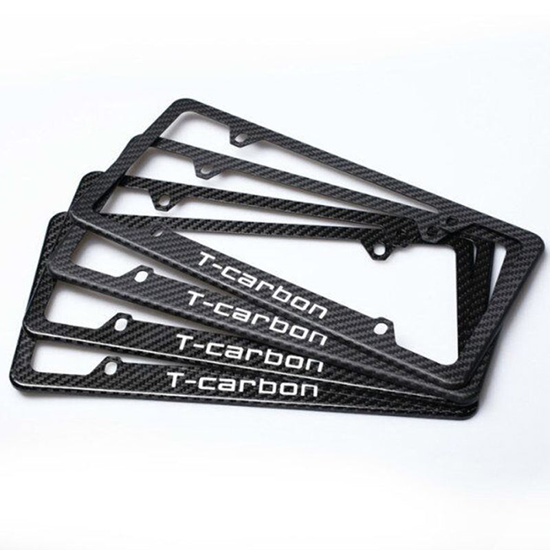 T-Carbon Accessories Carbon Fiber License Plate Holder (USA)