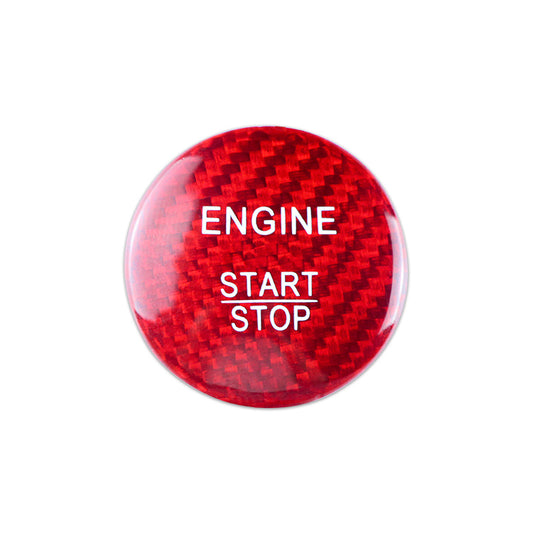 Carbon Fiber Start Stop Button for Mercedes Benz (Model A)
