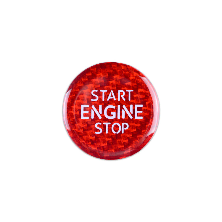 Carbon Fiber Start Stop Button for Volkswagen (Model B)