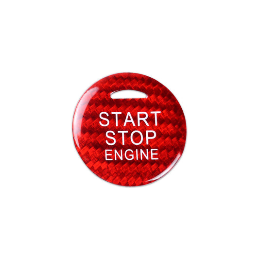 Carbon Fiber Start Stop Button for Mitsubishi (Model A)