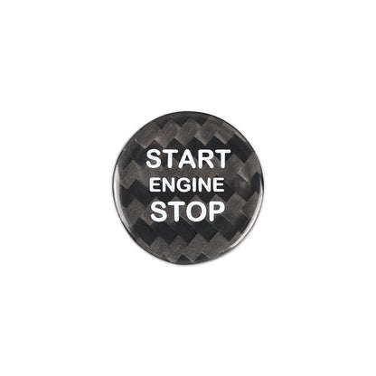 Carbon Fiber Start Stop Button for Alfa Romeo (Model A)