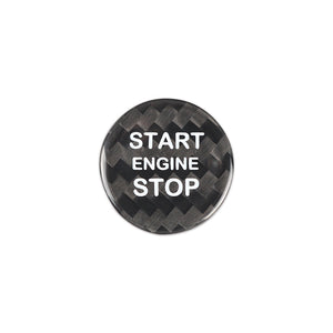 Open image in slideshow, Alfa Romeo Carbon Fiber Start Stop Button (Model A)
