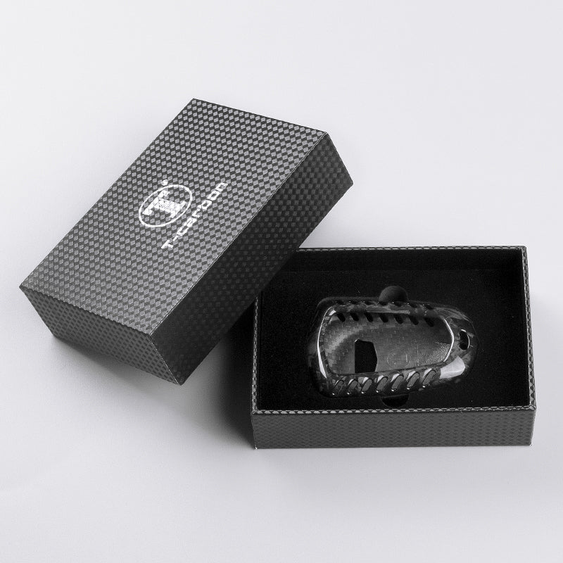 T-Carbon for Cadillac Carbon Fiber Key Fob Case (Model B) - T-Carbon Official Store