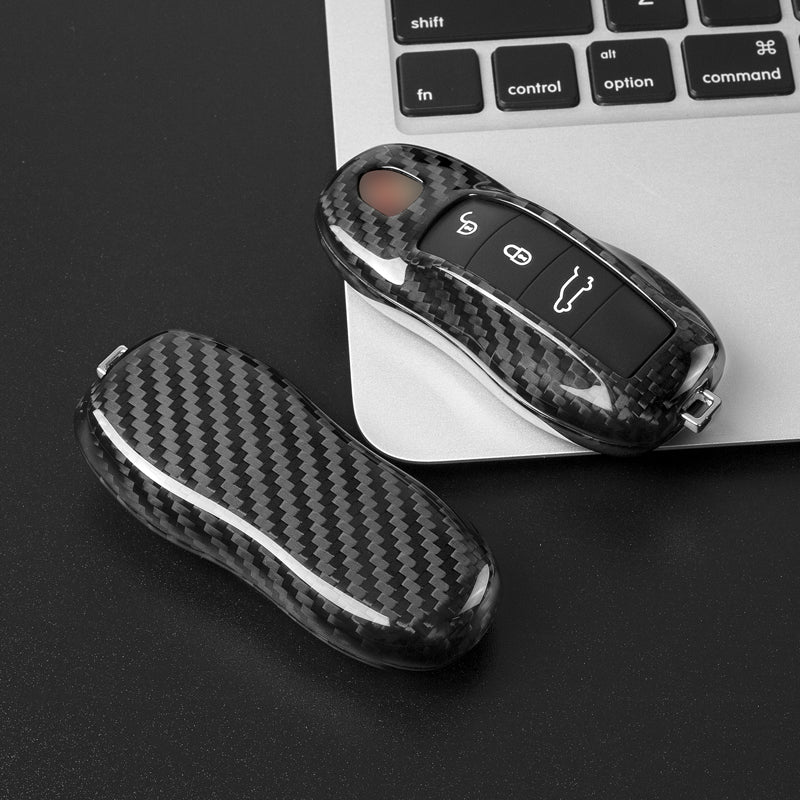 T-Carbon for Porsche Carbon Fiber Key Fob Case (Model A) - T-Carbon Official Store