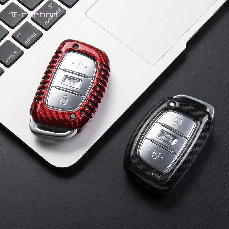 Hyundai Carbon Fiber Key Fob Case (Model A) - T-Carbon Official