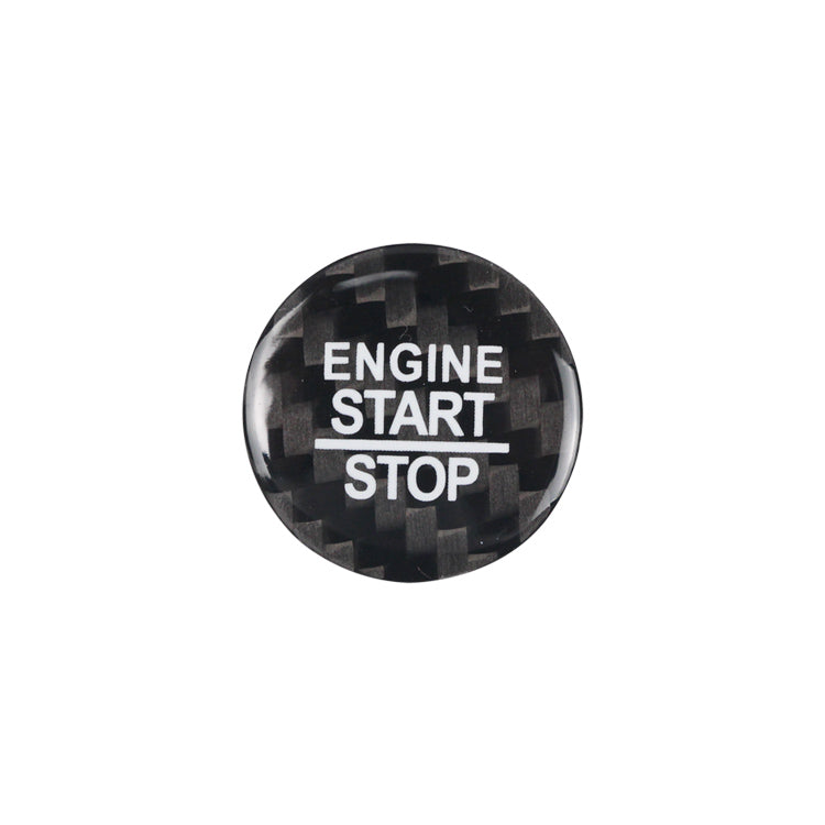 Carbon Fiber Start Stop Button for Dodge (Model A)