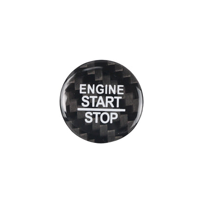 Carbon Fiber Start Stop Button for Dodge (Model A)
