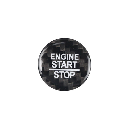 Carbon Fiber Start Stop Button for Dodge (Model A)