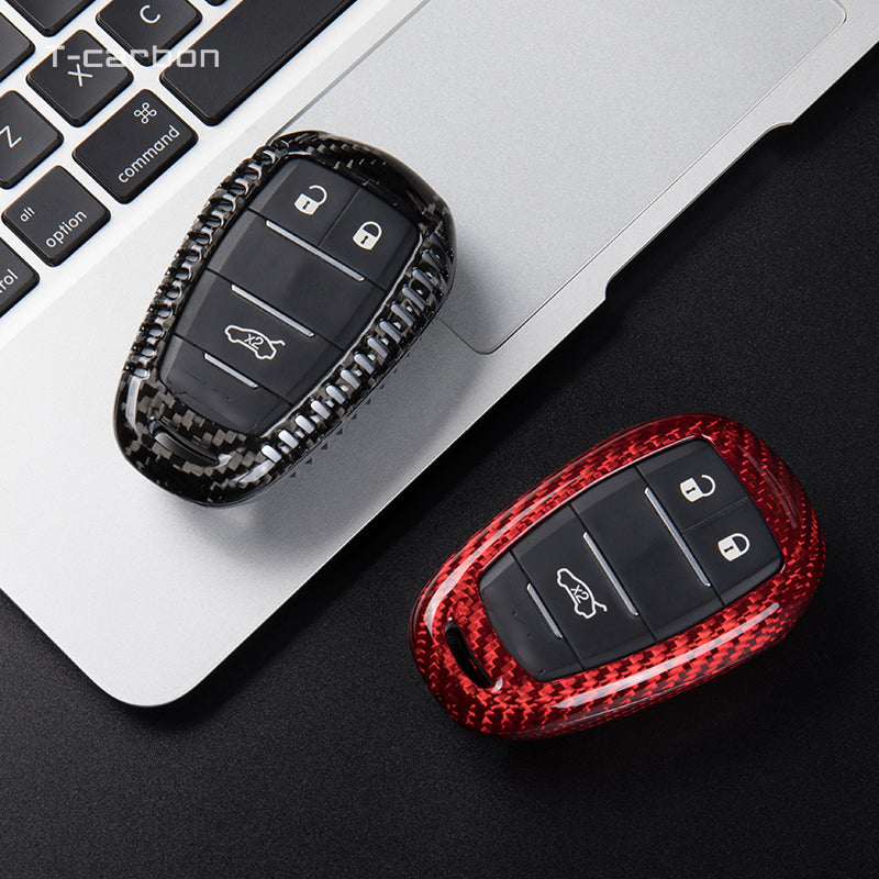 T-Carbon for Alfa Romeo Carbon Fiber Key Fob Case (Model A) - T-Carbon Official Store