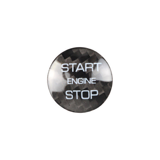 Carbon Fiber Start Stop Button for Land Rover Range Rover (Model B)