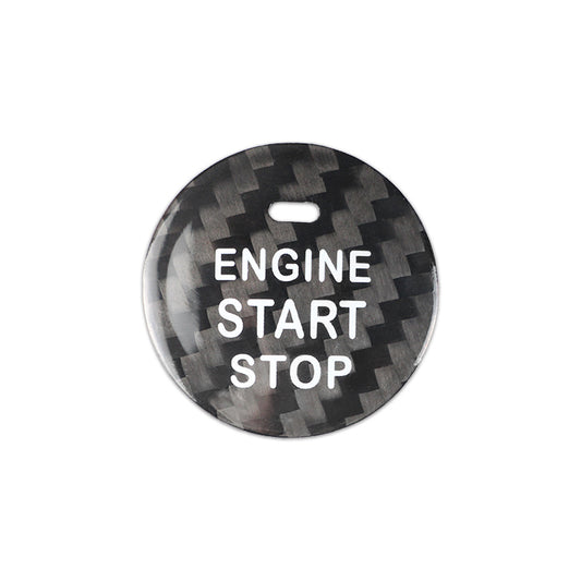 Carbon Fiber Start Stop Button for Subaru (Model A)