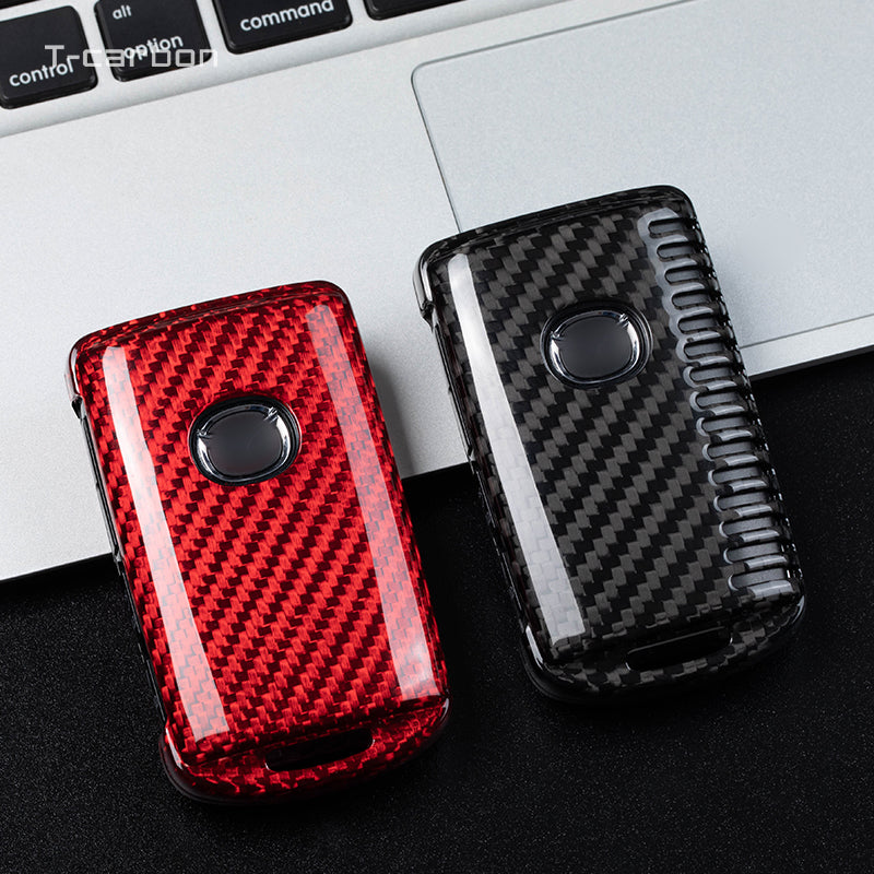 Mazda Carbon Fiber Key Fob Case (Model B) - T-Carbon Official