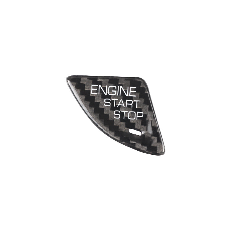 Carbon Fiber Start Stop Button for Cadillac (Model A)