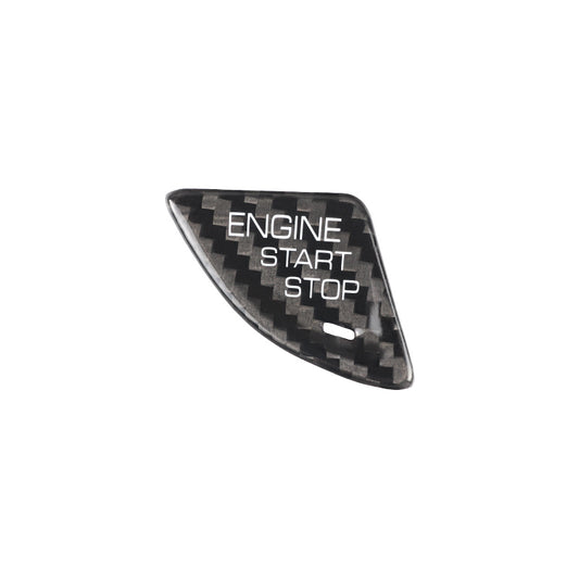 Carbon Fiber Start Stop Button for Cadillac (Model A)